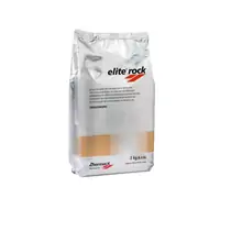 Zhermack Elite Rock Fast (Cream) 3kg - быстрый сверхтвердый гипс IV класса для воспроизведения культей в несъемном протезировании